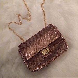 Sequin handbag, purse